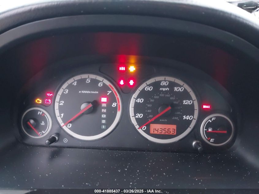 2003 Honda Cr-V Ex VIN: SHSRD78843U126049 Lot: 41885437