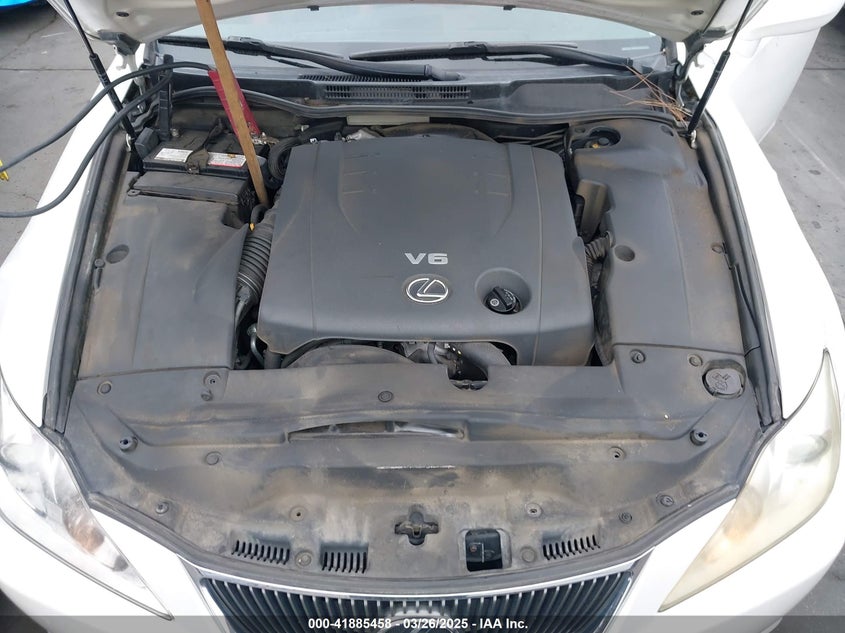 2008 LEXUS IS 250 VIN: JTHBK262882077544