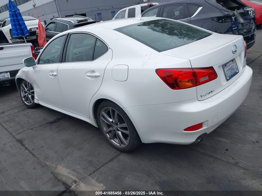 2008 LEXUS IS 250 VIN: JTHBK262882077544