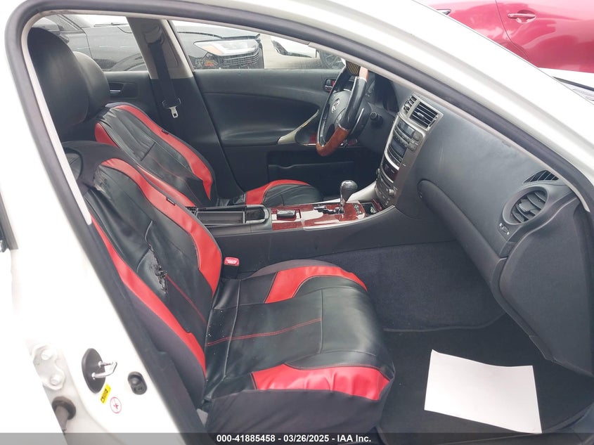 2008 LEXUS IS 250 VIN: JTHBK262882077544