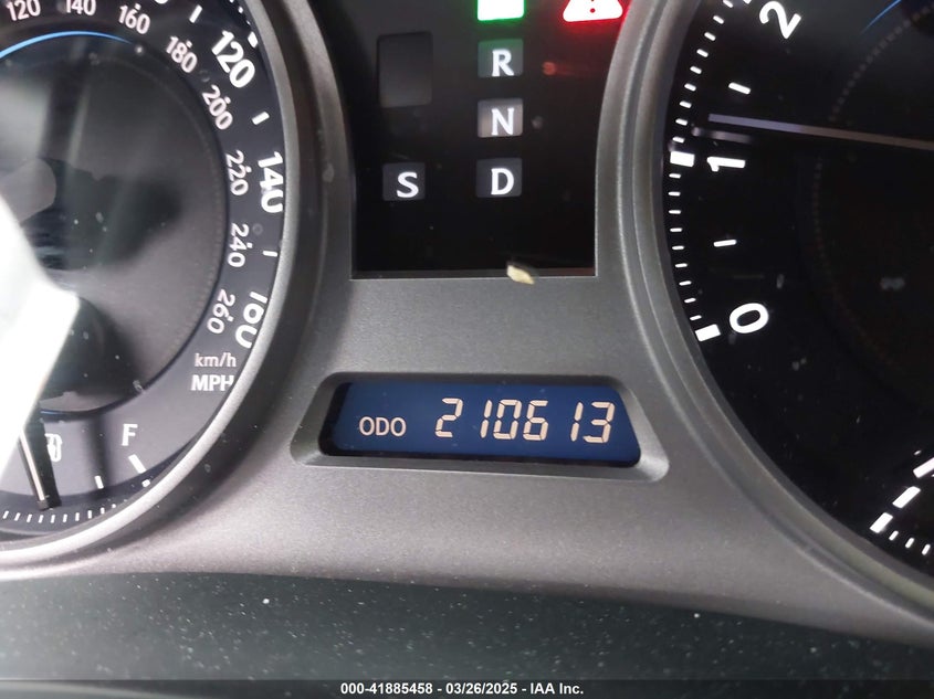 2008 LEXUS IS 250 VIN: JTHBK262882077544