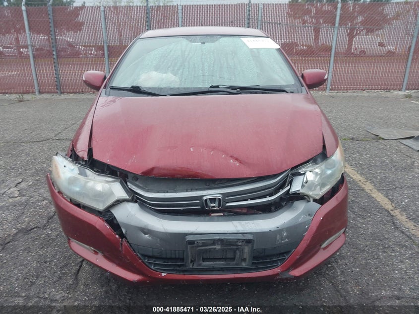2010 HONDA INSIGHT VIN: JHMZE2H77AS038268