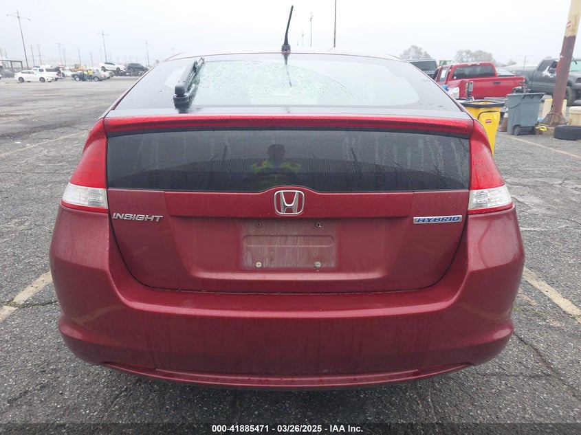 2010 HONDA INSIGHT VIN: JHMZE2H77AS038268