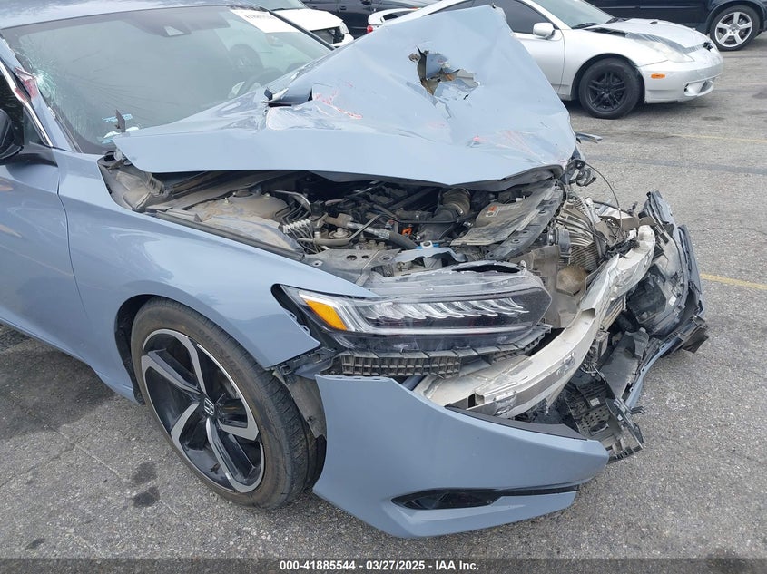 2022 HONDA ACCORD VIN: 1HGCV1F33NA080399