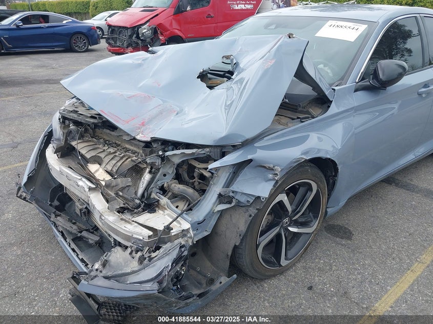 2022 HONDA ACCORD VIN: 1HGCV1F33NA080399