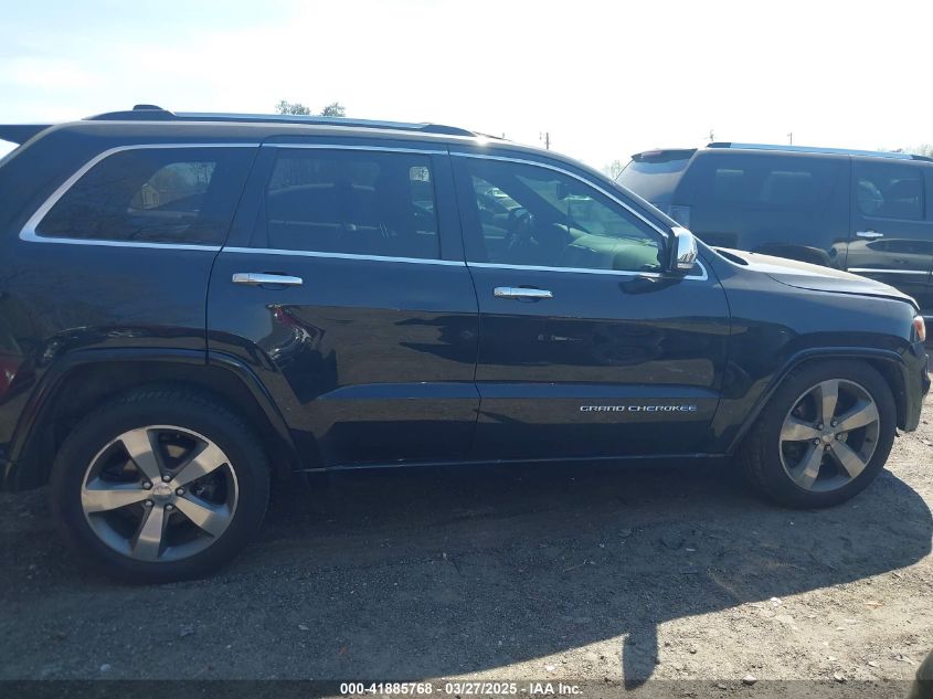 2014 Jeep Grand Cherokee Overland VIN: 1C4RJFCT9EC337642 Lot: 41885768