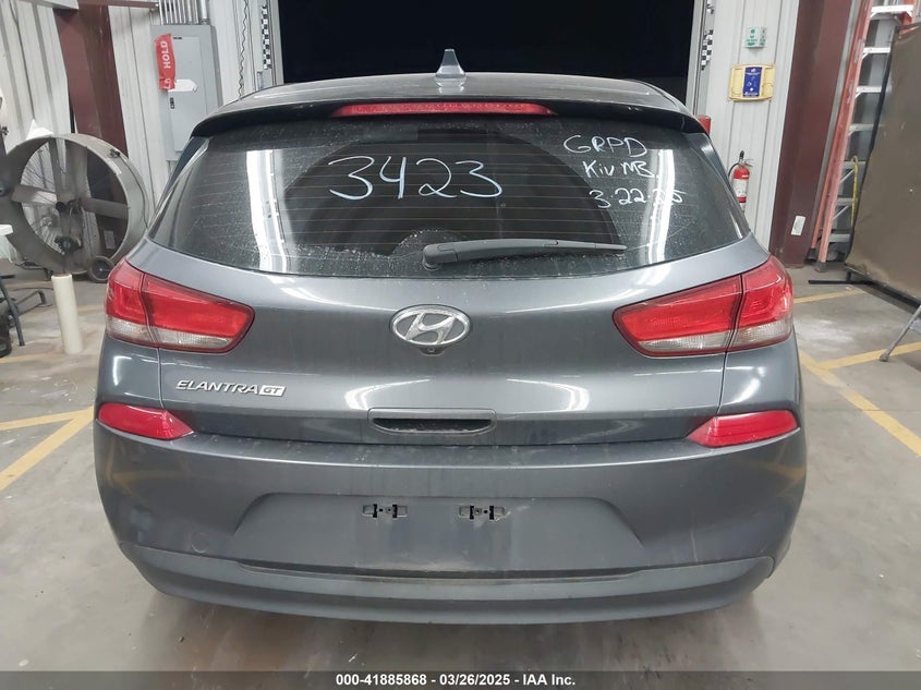 VIN KMHH35LE8JU013423 2018 HYUNDAI ELANTRA GT