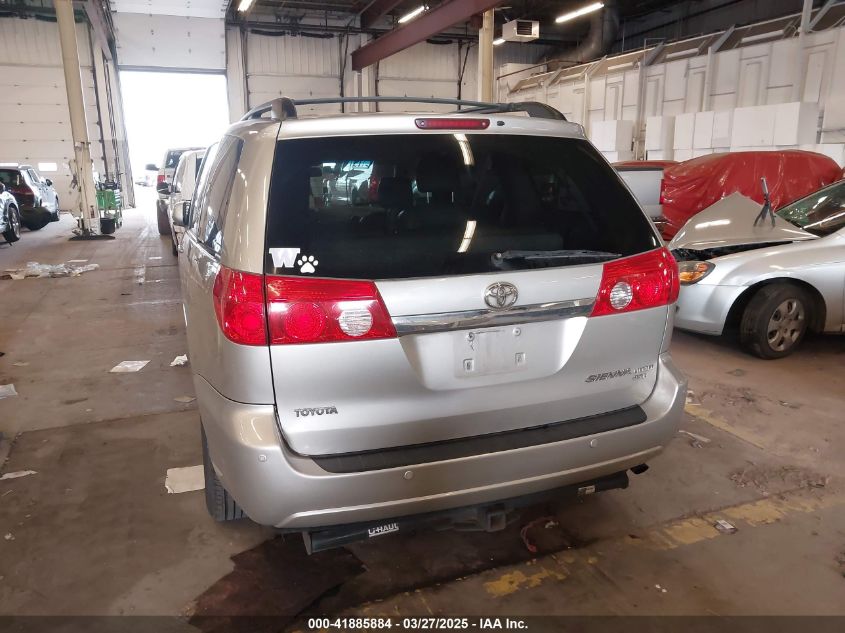 2008 Toyota Sienna Limited VIN: 5TDBK22C98S017443 Lot: 41885884