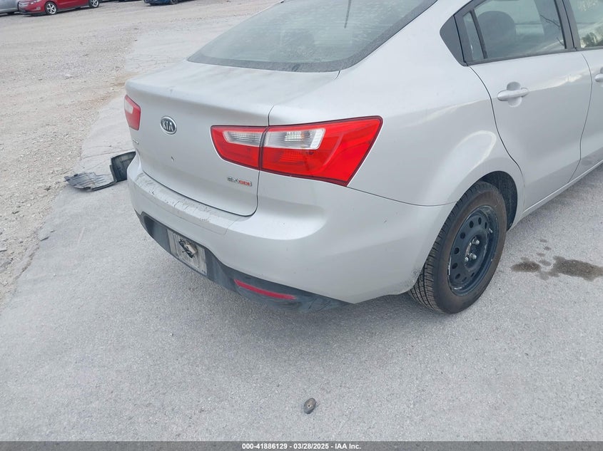 2012 KIA RIO VIN: KNADN4A33C6050974