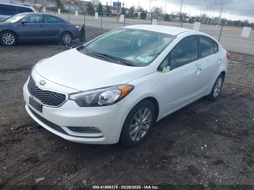 2014 KIA FORTE EX - KNAFX4A8XE5100857