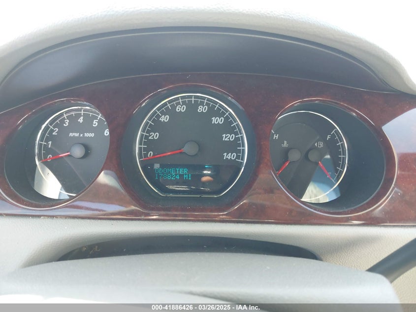 2008 BUICK LUCERNE VIN: 1G4HD57288U168528