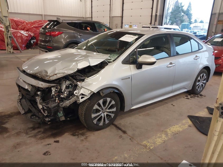 2021 TOYOTA COROLLA HYBRID LE - JTDEAMDEXMJ013354