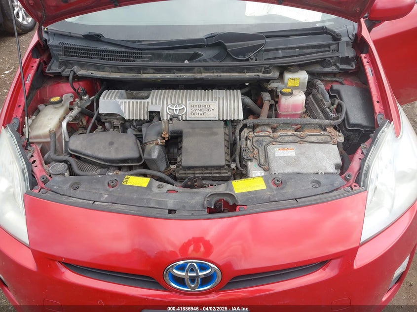 2011 TOYOTA PRIUS VIN: JTDKN3DU5B1429625