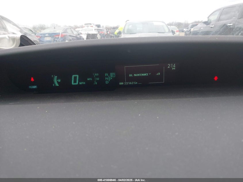 2011 TOYOTA PRIUS VIN: JTDKN3DU5B1429625