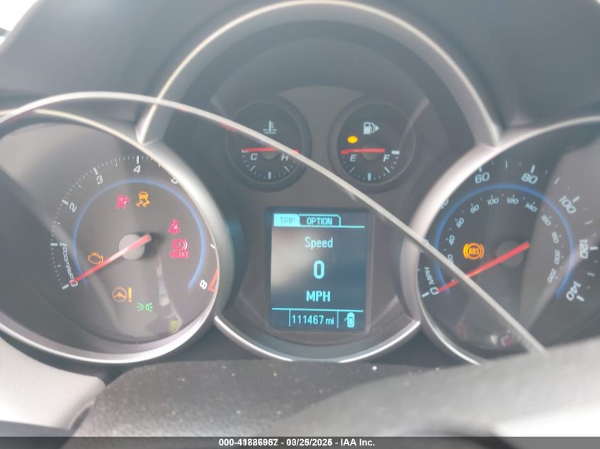 2014 Chevrolet Cruze 1Lt Auto VIN: 1G1PC5SB7E7396372 Lot: 41886957