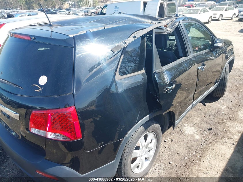 2011 Kia Sorento Lx VIN: 5XYKT3A16BG133609 Lot: 41886962