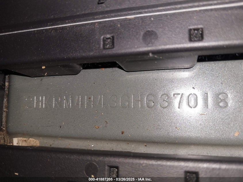 2016 HONDA CR-V SE - 2HKRM4H43GH637018