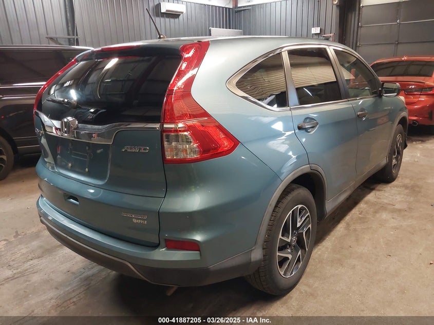 2016 HONDA CR-V SE - 2HKRM4H43GH637018