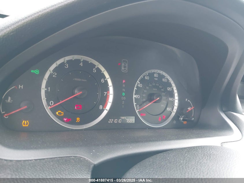 2011 HONDA ACCORD SDN VIN: 1HGCP2F3XBA086826