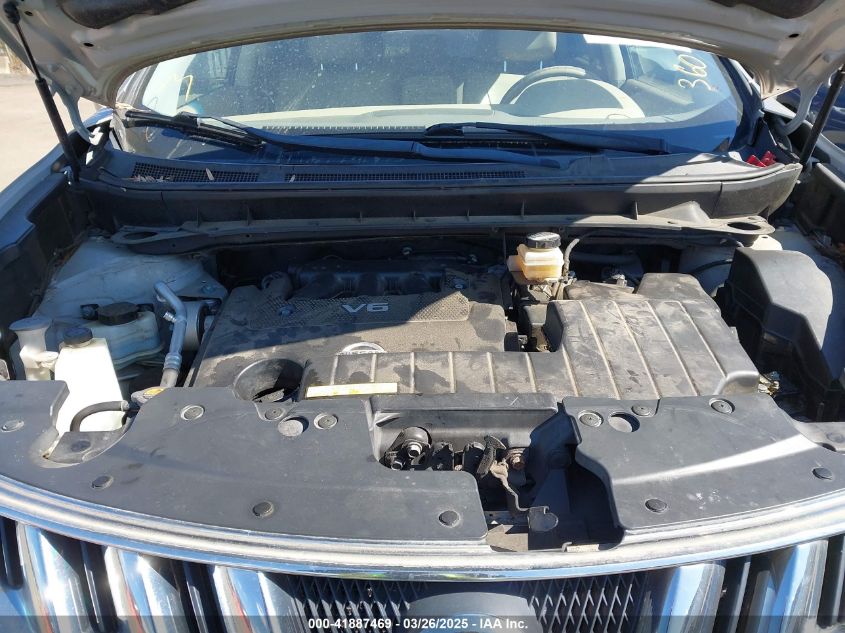 2009 Nissan Murano Sl VIN: JN8AZ18U29W028128 Lot: 41887469