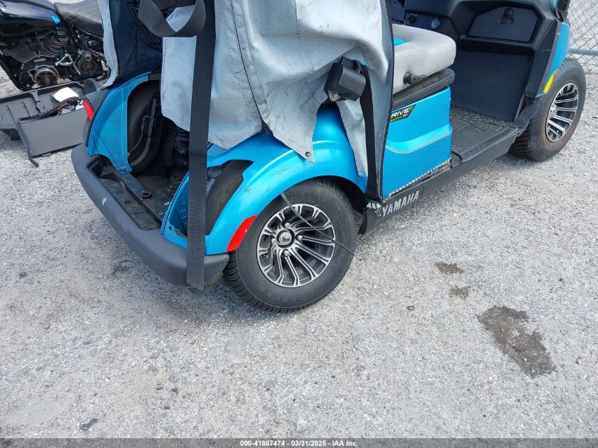 2019 Yamaha Golf Cart VIN: JOD208575 Lot: 41887474
