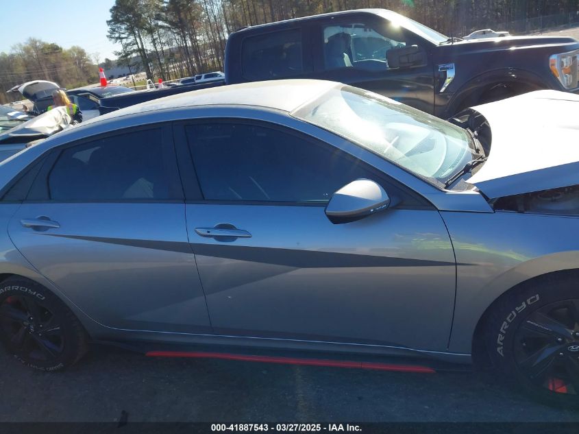 2022 Hyundai Elantra Sel VIN: 5NPLM4AG6NH064297 Lot: 41887543