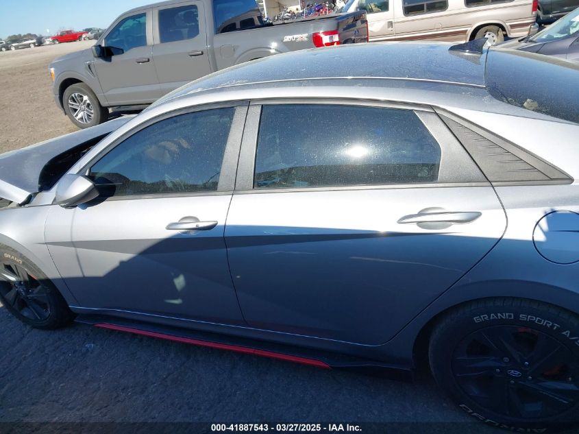 2022 Hyundai Elantra Sel VIN: 5NPLM4AG6NH064297 Lot: 41887543