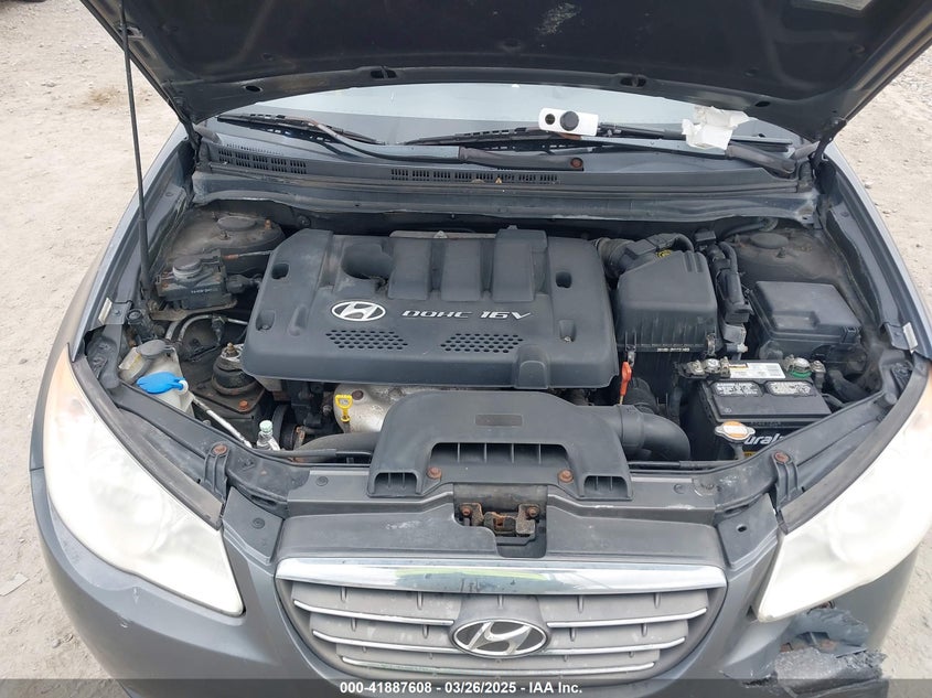 2007 HYUNDAI ELANTRA VIN: KMHDU46D57U161062
