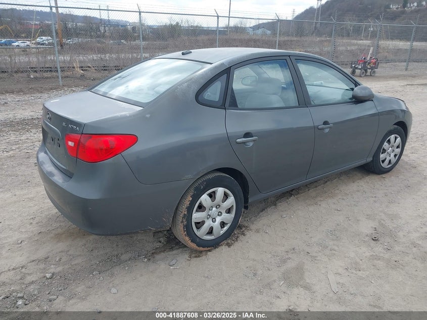 2007 HYUNDAI ELANTRA VIN: KMHDU46D57U161062