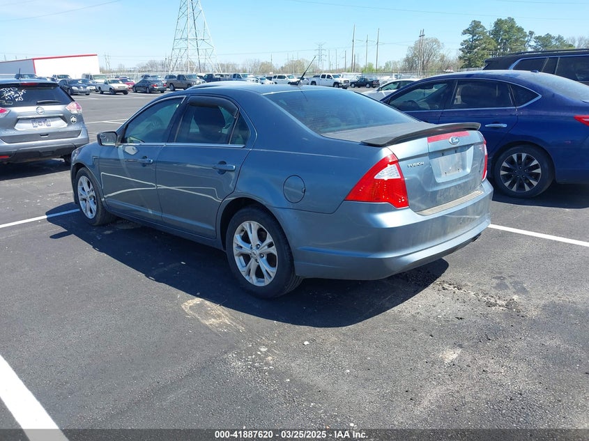 2012 FORD FUSION VIN: 3FAHP0HA1CR102963