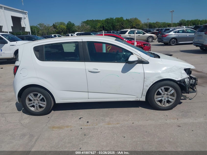 2012 CHEVROLET SONIC VIN: 1G1JA6SH8C4142206