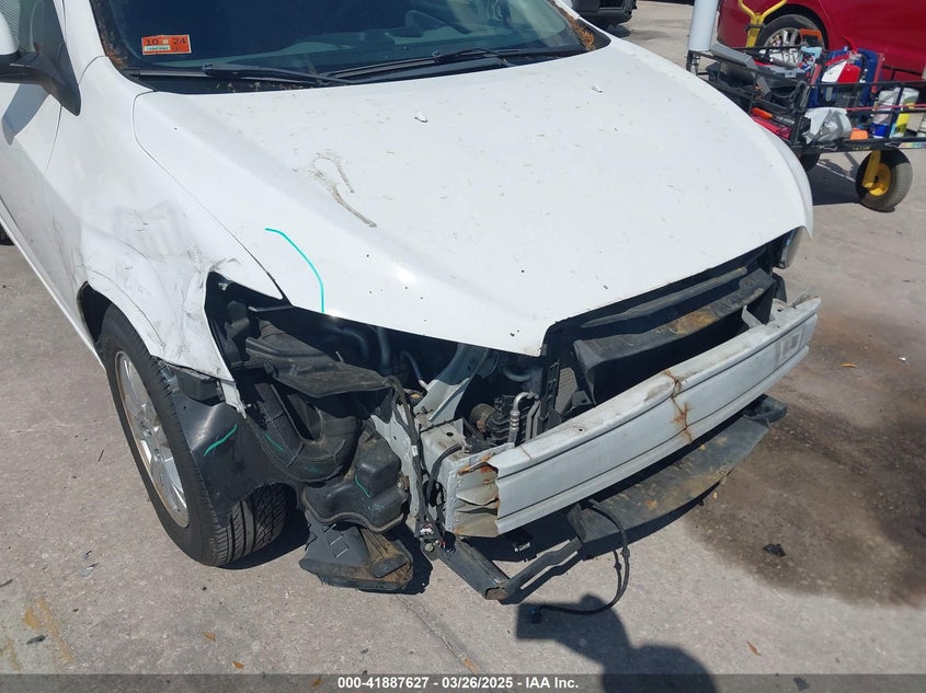 2012 CHEVROLET SONIC VIN: 1G1JA6SH8C4142206