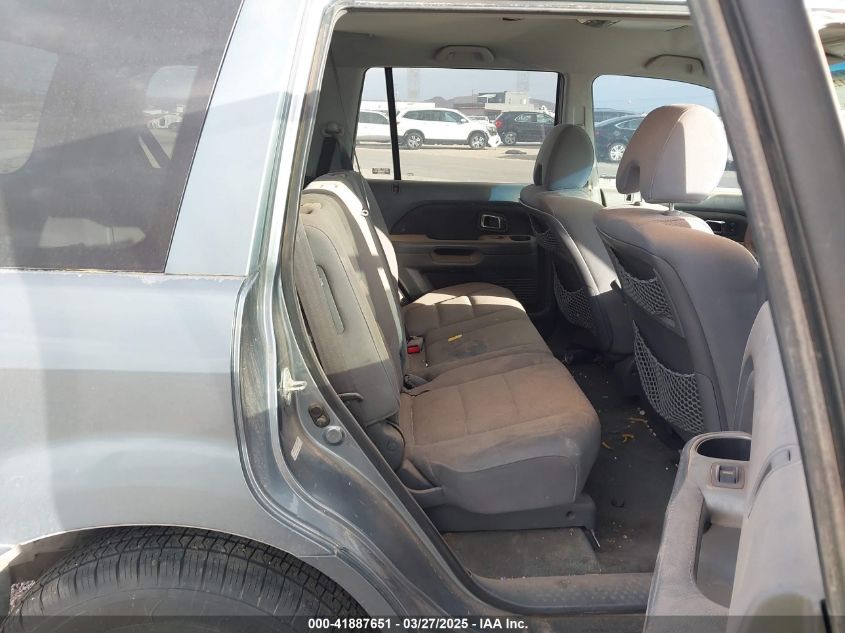 2006 Honda Pilot Ex VIN: 2HKYF18416H561415 Lot: 41887651