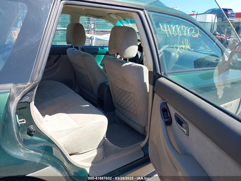 2002 Subaru Outback VIN: 4S3BH665927632545 Lot: 41887832