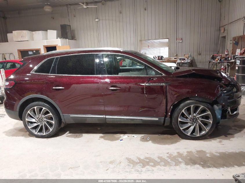 2019 Lincoln Nautilus Reserve VIN: 2LMPJ8L92KBL42653 Lot: 41887906