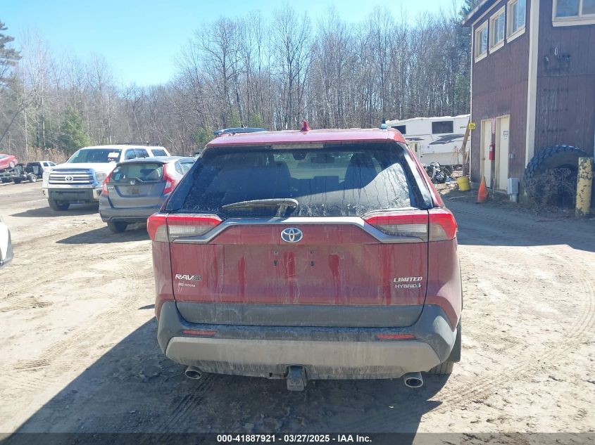 2022 Toyota Rav4 Hybrid Limited VIN: 4T3D6RFV4NU067033 Lot: 41887921