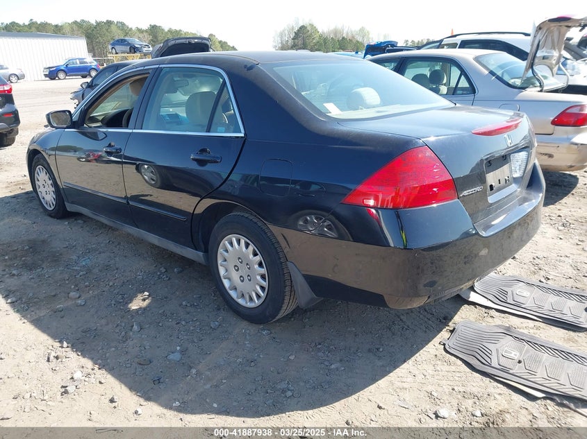 2007 HONDA ACCORD VIN: 1HGCM56417A090693