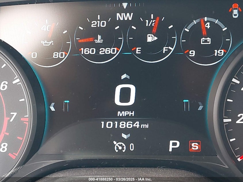 2016 CHEVROLET CAMARO VIN: 1G1FD1RS0G0139038