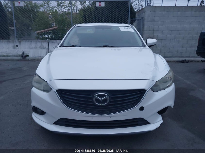 2016 MAZDA 6 VIN: JM1GJ1V52G1468807