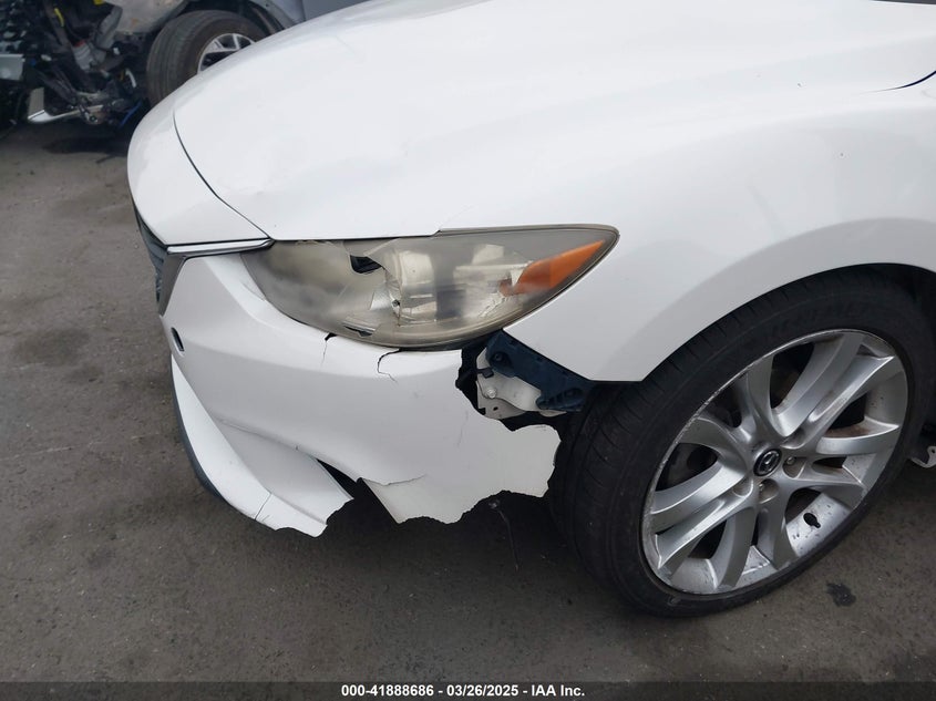 2016 MAZDA 6 VIN: JM1GJ1V52G1468807
