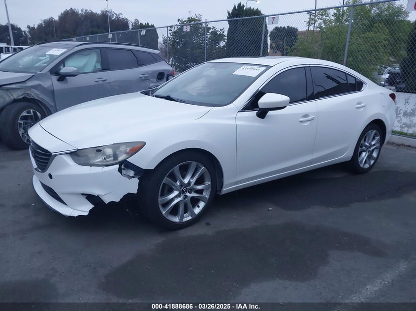 2016 MAZDA 6 VIN: JM1GJ1V52G1468807