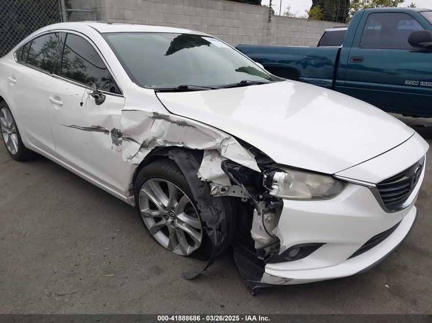 2016 MAZDA 6 VIN: JM1GJ1V52G1468807
