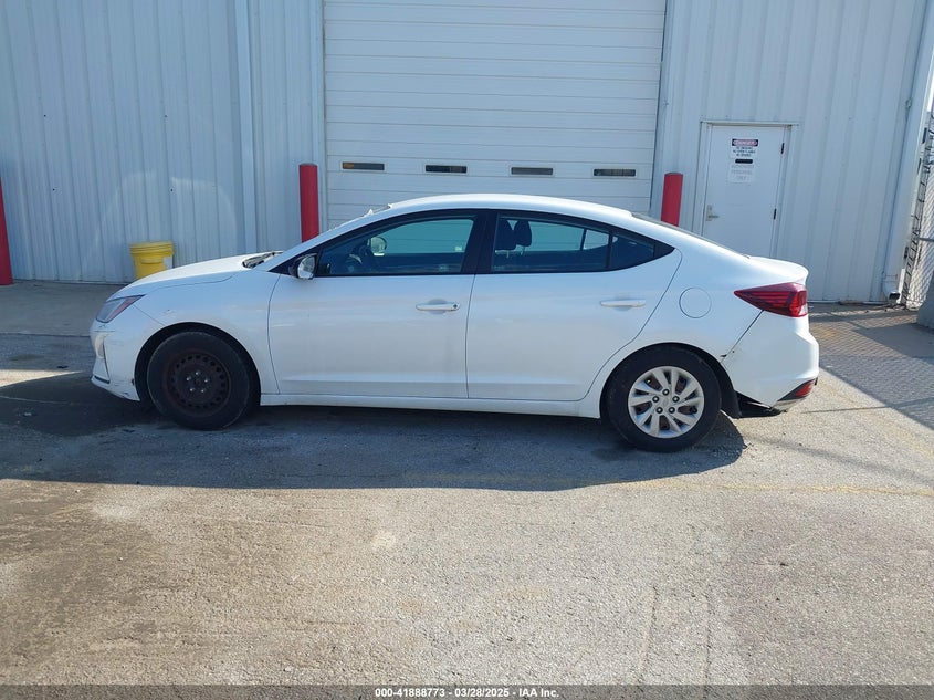 2019 HYUNDAI ELANTRA VIN: 5NPD74LF3KH476088