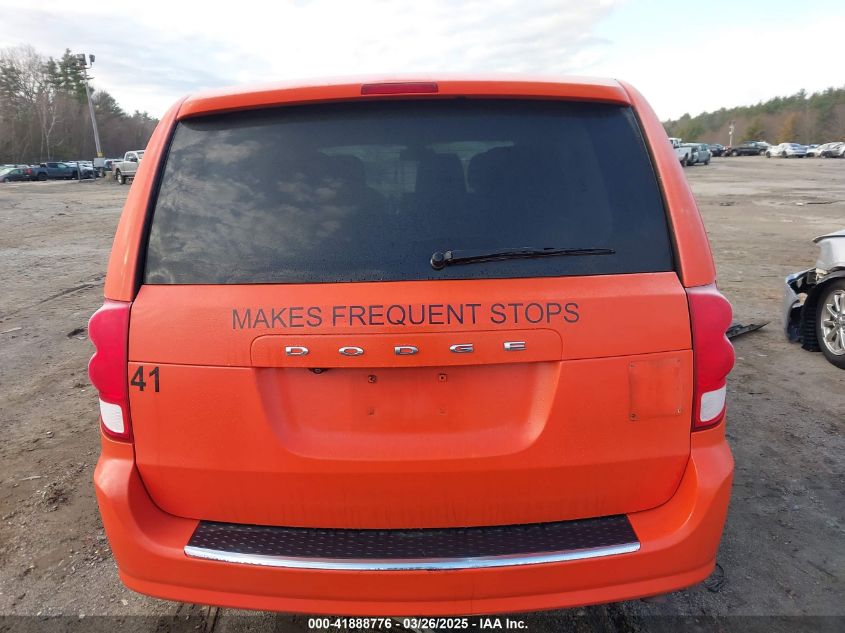 2019 Dodge Grand Caravan Se VIN: 2C4RDGBG8KR585255 Lot: 41888776