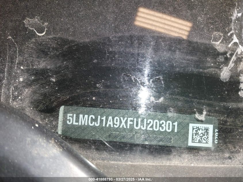 2015 Lincoln Mkc VIN: 5LMCJ1A9XFUJ20301 Lot: 41888793