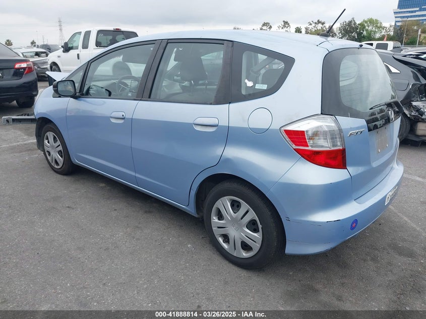 2009 HONDA FIT VIN: JHMGE88269S031998
