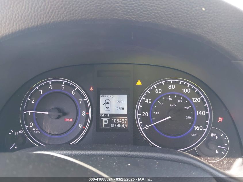 2013 Infiniti G37 VIN: JNICV6AP1DM723547 Lot: 41888824