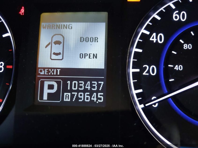 2013 Infiniti G37 VIN: JNICV6AP1DM723547 Lot: 41888824