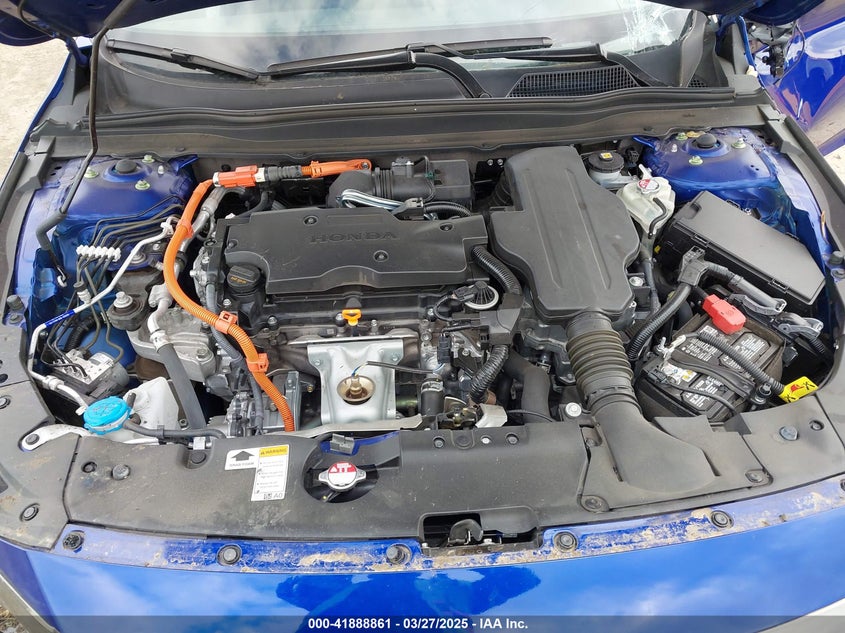 VIN 1HGCV3F2XNA032496 2022 HONDA ACCORD HYBRID SPORT