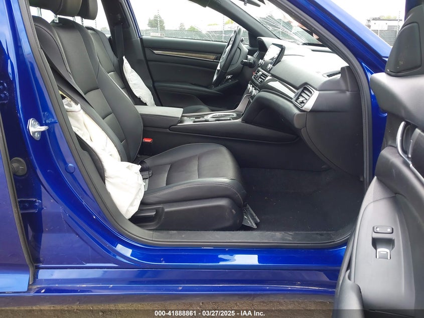 VIN 1HGCV3F2XNA032496 2022 HONDA ACCORD HYBRID SPORT